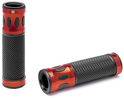 Motorrad Griffe Für 22mm Stangen - Gebrannte Orange - Eloxiertes Aluminium