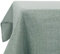 Deconovo Tischdecke Lotuseffekt Tischtuch Leinendecke Tischwäsche Eckig Wasserdicht 160x130 cm Dunkelgrün