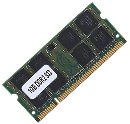 Banca di Memoria, modulo di Memoria Completamente Compatibile per Notebook DDR2 1g 533, 1GB DDR2 533MHz 200 Pin per Scheda Madre del Computer Portatile con Memoria RAM dedicata