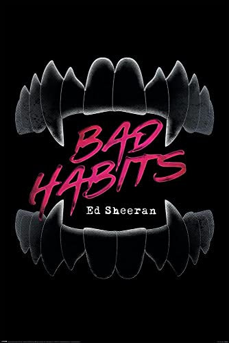 Pyramid Ed Sheeran Bad Habits Poster 61x91,5cm,