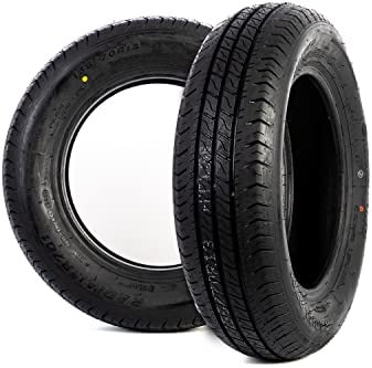 LINGLONG 2er Set Anhängerreifen 155/70 R13 75N Radial R701 für PKW-Anhänger und Wohnwagen, Traglast bis 387 kg, Geschwindigkeit bis 140 km/h, Stabiler Sommerreifen