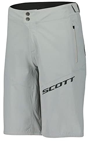 Scott Endurance Fahrrad Short Hose kurz (Inkl. Innenhose) Light grau 2024: Größe: M (48/50)