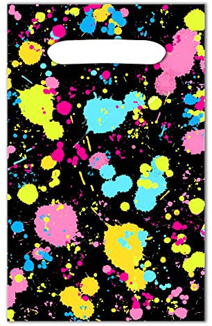 50 sacchetti di plastica per decorazioni per feste di compleanno e feste di compleanno