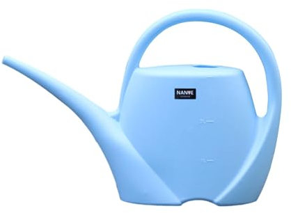 Milageto Annaffiatoio Annaffiatoio per Uso Domestico in PP con Manico Utensili manuali da Giardinaggio Leggeri da 3 Litri Annaffiatoio per Fiori per Piante da, Blu a