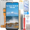 YHX-OU 6.5 Écran Tactile LCD de Rechange pour Honor 70 Lite 5G Honor 70 Lite RBN-NX1 Écran LCD Display de numériseur Tactile Remplacement + Outil d'installation+Verre Trempé(Noir)
