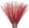 KI Store 20 Stück deko Zweig Weihnachten äste künstlicher weihnachtszweig 45cm kein Glitzer bastelzweige dekozweig Stem Mistelzweig für Weihnachts deko Haustiere (Rot)