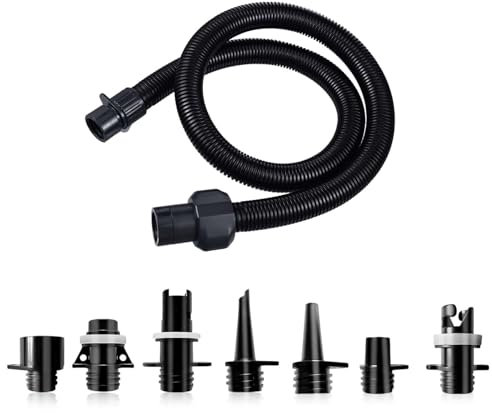 YIUWOD 8 StüCk Sup Adapter FüR Kompressor - Sup Adapter - Sup Pumpe Adapter - Geeignet FüR Aufblasbare Stand-Up-Paddle-Boards, Schlauchboote, Zelte Und SchwimmbäDer