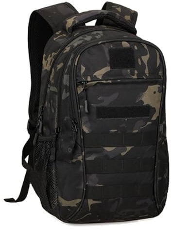 Explokit Taktischer 15L 25L Rucksack Herren Militär Daypack Armee Backpack Outdoor Tasche Motorrad Bag Wanderrucksack für Assault Arbeit Outdoor Sport Fitness Wandern Trekking Camping