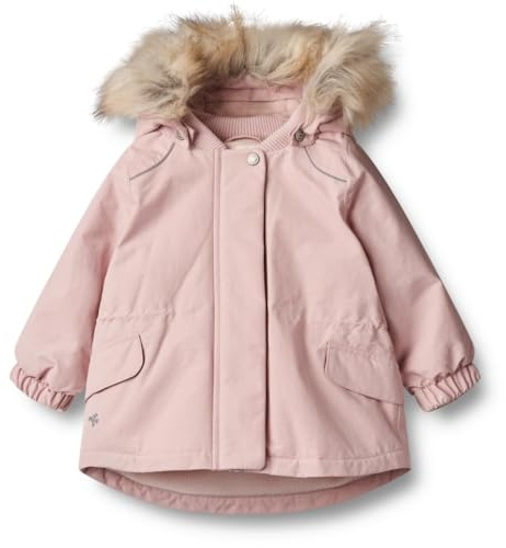 Wheat Unisex Jacke Skijacke Winterjacke Mathilde Tech GRS zertifiziert Wasserdicht Atmungsaktiv Winddicht, Jungen, Rose Frost, 86