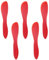 Lot de 5 couteaux à beurre en plastique polyvalents pour couper ou étaler le beurre et la confiture