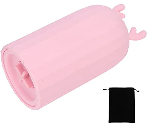 Nurnesy Adorable Sac Chauffant, Sac D'eau Chaude, Bouteille en Silicone Micro-ondable 500 Ml pour Compresse Chaude, Compresse Glacée avec 3 Heures D'isolation Extérieure, 4 à 8 Heures
