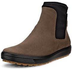 ECCO womens Soft 7 Tred Gore-tex Waterproof, Dark Clay Nubuck, 9-9.5