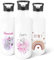 GRAVURZEILE - Bedruckte Trinkflasche aus Edelstahl - Ballerina - Personalisiert mit Namen - 600 ml - Auslaufsicher mit klappbarem Mundstück und integriertem Trinkhalm