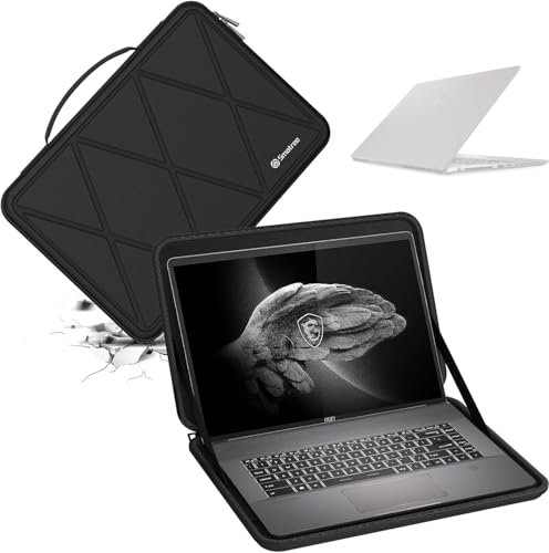 Smatree Custodia rigida in EVA compatibile per LG gram Pro da 17 pollici; per borsa per notebook LG gram da 17 pollici (X8315)