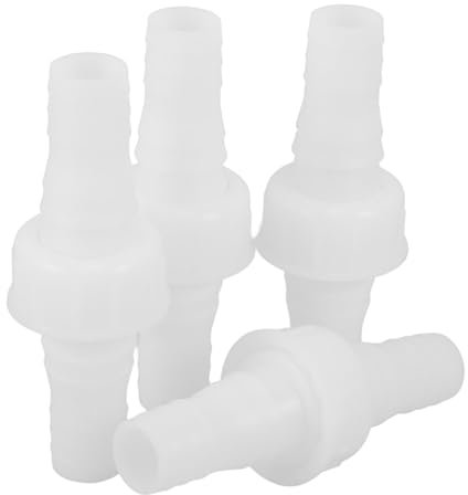 TOPBATHY 4 Stück Rohrverbinder Rückschlagventil Wasserpumpe Rückschlagventil Für Rv-vakuumbrecher Y Schlauchanschluss Wasserhahn Schlauchadapter Schlauchtülle Aus Kunststoff Plastik Weiß