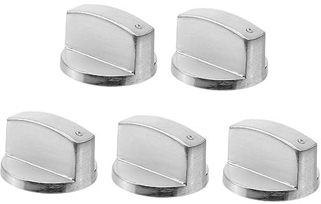 FOYTOKI 5Pièces Cuisinière Facile à Installer à Utiliser Compatible avec Réchauds Couleur Argentée