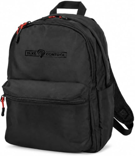 Rucksack Herren 14,1 Zoll, 19 L, Laptoprucksack 6 Taschen, GENESIS, Schwarz | Schulranzen und Laptop Rucksack mit 2 Fächern, 6 Taschen, Schultergurt und spritzwassergeschütztem 1680D-Polyester