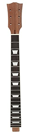 Electric Guitar Neck Replacement | Mahogany Body & Rosewood Fingerboard | 22 Frets, 65.5cm Handle for Stable Performance/Easy Setup | Adjustable Truss Rod, Classic Finish