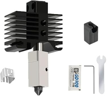 Accessoires d'imprimante 3d, compatibles avec Bambu Lab X1/X1C/P1P/P1S, buses en acier trempé Hotend bambou for Kit P1S(X1-P1-Hotend kit-v1)