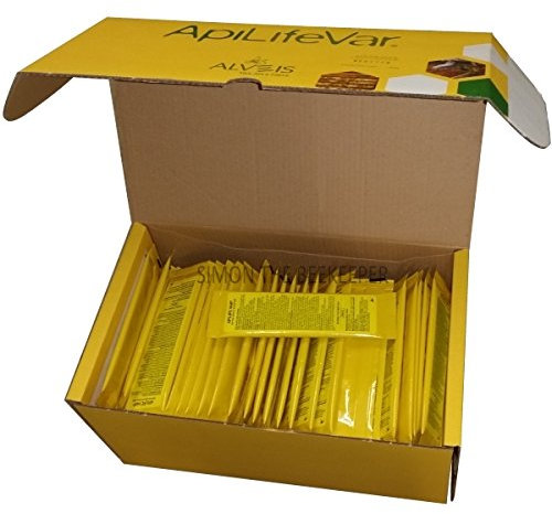 Simon The Beekeeper APILIFE VAR Bienenvarroa-Behandlung, 10 Beutel, 2 Streifen pro Beutel