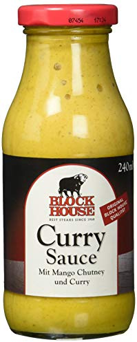 Block House Curry Sauce, 1er Pack (1 x 240 g)