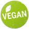 Finest Folia Adesivo Ø 20 cm vetrina ecc. biologico, vegano, vegetariano, senza glutine, lattosio, con laminato protettivo (R001 vegan)