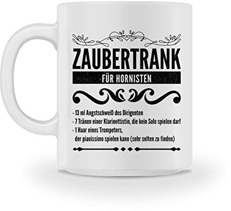 Zaubertrank für Orchester Hornisten - Tasse