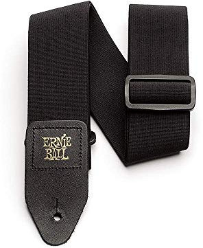 Ernie Ball Gitarrengurt Stretch-Comfort, Schwarz, 150