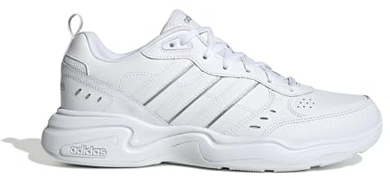 adidas Herren Strutter Laufschuh, Weiß FTWR Weiss FTWR Weiss Matt Silber, 46 EU