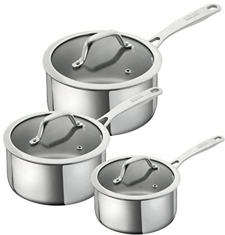 KUHN RIKON Allround casserole Set 1,5 Liter/16 cm, 2,3 Liter/18 cm, 3,1 Liter/20 cm