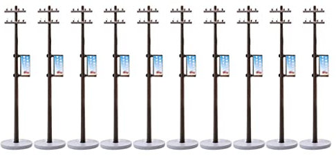Harilla 10 für Oberleitung, Linienmast für Den Modellbau Maßstab: 1:100, 1/100 7,2 cm