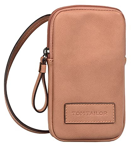 TOM TAILOR bags KALEA Damen Handytasche one size, rosewood, 10,5x2x18