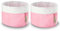 myHodo Lot de 2 paniers en coton pour bébé fille - Paniers réversibles pour pharmacie, cosmétiques, bijoux, panier à petits pains, panier de rangement en tissu pour coiffeuse (16 cm)