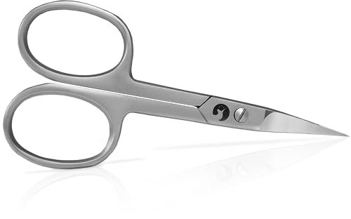 Die Nagelschere von eico - Scharf - Fingernagelschere aus Edelstahl - Gebogen für Fingernägel und Nagelhaut