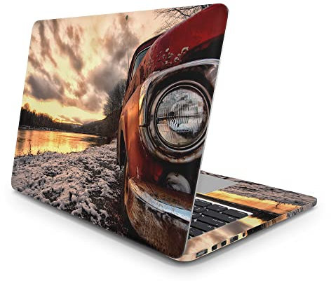 Sticker Master Old Car Laptop Vinyl Sticker Skin Cover 13 14 15 Inch Notebook Decal for MacBook Asus Acer Hp Lenovo Huawei Dell Ms Toshiba 15.6 inch (38x27 cm)