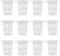 HEMOTON 50 Stück Pflanzkorb Nursery Net Cups Orchideenpflanzer Hydroponischer Pflanzbecher Hydroponik Liefert Tassen Aquaponic Net Pots Mesh-blumentopf Weiß Plastik Gittergewebe Tasse Topf