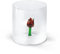 WD Lifestyle Bicchiere in vetro borosilicato. Capacità 250 ml. Decoro tulipano.