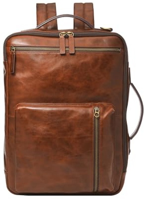 Fossil Tasche für Herren, Buckner-Lederrucksack, MBG9599222 – 30,5 cm L x 7,6 cm B x 41,9 cm H