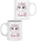 Worfull Regalos Tazas plástico. Tazas Personalizadas. Tazas Infantiles plástico Varios diseños. (UNICORNIO BEBÉ)