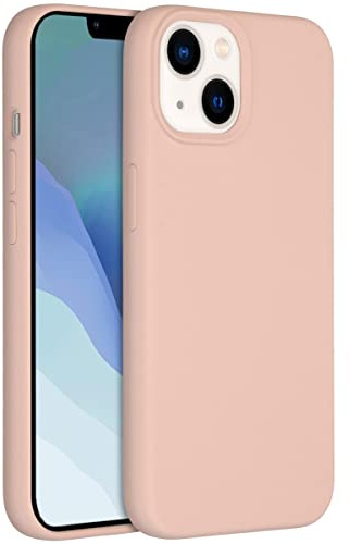 Accezz Liquid Silikoncase Handyhülle für das iPhone 14 - Hülle Case Rosa