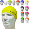 Cuffie Nuoto Professionali in Silicone Pro Bielastico - SCONTI QUANTITÁ - Piscina, Acquagym, Sport Acquatici - Adulti e Ragazzi - Quantità 25-50-100 pz. (FLUO Giallo, Pack da 1 pz.)