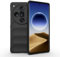 ESTH® Coque Silicone Liquide pour Oppo Find X7 Ultra (Noir) avec Protection Anti-germes et Doublure Douce en Microfibre, Housse Full Body Protection Étui Antichoc