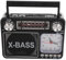 Tragbares AM-FM-Kurzwellenradio, Vintage-DSP-Multibandradio mit Bluetooth-Lautsprecher Zum Einstecken in die Wand, Batteriebetriebenes Radio mit Bestem Empfang, Unterstützt