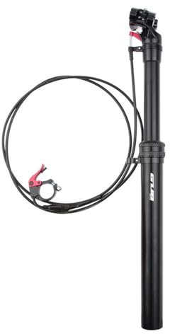 Funien Mounta-Dropper-Sattelstütze, 31,6 mm verstellbare, ferngesteuerte, gefederte Sattelstütze,Dropper-Sattelstütze für Mountas