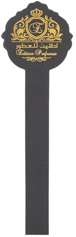 Strisce Tester per Profumi, Strisce Tester per Fragranze 100 Pezzi con Design Usa e Getta Blu Scuro, per Casa, Negozi, Aromaterapia