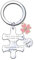 JRZDFXS Meilleure Amie Porte-clés Amitié pour Toujours Bestie Cadeau D'anniversaire Longue Distance Souvenir Porte-clés Cadeau d'anniversaire pour Amie Cadeau de fin d'études universitaires Noël (13)