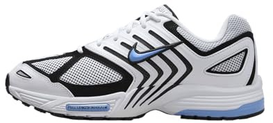 Nike Men's Low-Top Sneakers, White/Black/Metallic Silver/Royal Pulse, 7