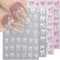 3D Bows Nail Art Stickers SXVME Supplies Valentine's Day Nail Stickers for Women Girls DIY Acrylic Nails Decoration