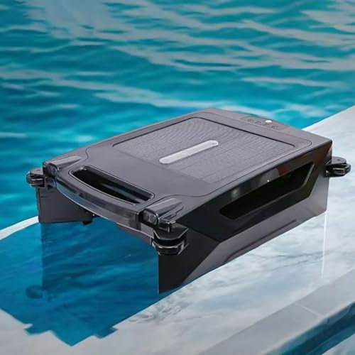 Robot limpiador de superficies de piscina, aspiradora automática de 100㎡/3.4L, robot inalámbrico de 2500 mAh para parques acuáticos, piscinas