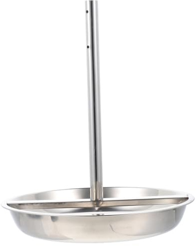 Cabilock Stainless Steel Vertical Chicken Roaster Pan Lightweight Disassemble Design for Outdoor Bbq Oven Roasting Rack for Chicken Turkey Goose Easy Clean Grilled Meat Tray